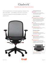 Knoll Chadwick Operating instructions