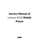 Lenovo A516 User manual