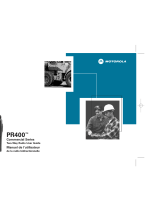 Motorola PR400 Commercial Series User manual
