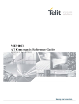 Telit Wireless Solutions ME910C1 Series Reference guide