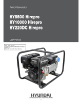 Hyundai Hirepro HY220DC User manual