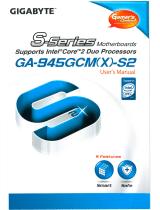 Gigabyte GA-34SGCMX-S2 User manual