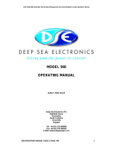 DSE 560 Operating instructions