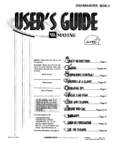 Maytag MDB-3 User manual
