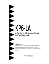 EPOX KP6-LA Instructions Manual