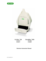 BIO RAD ChemiDoc XRS 170-8070 User manual