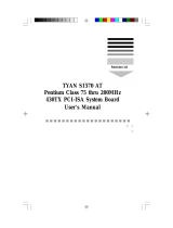 Tyan S1570 User manual