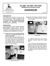 Alarm Lock Trilogy PDL1300 Installation guide