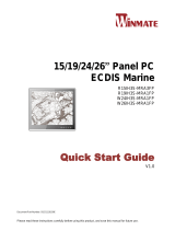 Winmate R19IH3S-MRA1FP Quick start guide