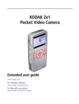 Kodak 145-160 - Zx1 Pocket Video Camera High Definition Camcorder Extended User Manual