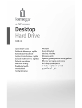 Iomega 34268 - eGo Desktop 1 TB External Hard Drive Quick start guide