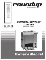 Roundup VCT-1000 Owner's manual