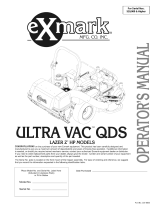 Exmark Ultra Vac QDS LHPUVD52 User manual