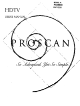 ProScan PS38000 User manual