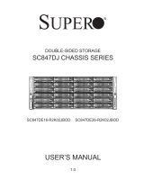 Supermicro Supero SC847DE26-R2K02JBOD User manual