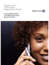 Alcatel-Lucent Service Aggregation Router 7705 User manual