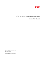 H3C WA4320i-ACN Installation guide