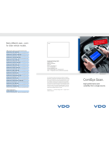 VDO CONTISYS SCAN Quick start guide