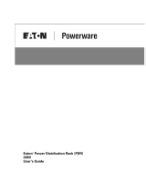 Eaton Power Distribution Rack 208V User manual