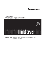 Lenovo ThinkServer 6531 Warranty And Support Information