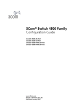 3com Switch 4500 PWR 26-Port Configuration manual