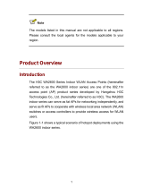 H3C WA2610-AGN User manual