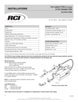 RCI F2164 Installation guide