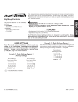 Zenith SL-6037-WH - Heath - Wireless Command User manual