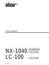 Star Micronics NX-1040 User manual