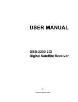 EchoStar DSB-2200 2Ci Viaccess User manual