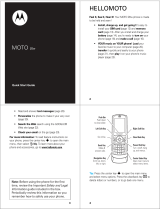 Motorola MOTO Z6w Quick start guide