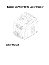 Kodak Dryview 5800 Safety Manual