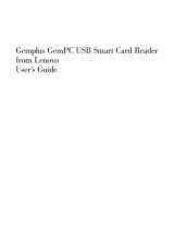 Lenovo 41N3040 - Gemplus GemPC USB Smart Card Reader User manual