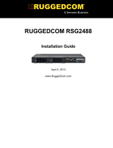 RuggedCom RSG2488 Installation guide