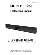 Soundstream H-320BAR User manual