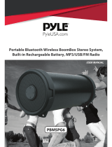 Pyle PBMSPG6 User manual