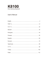 Gigabyte Aivia K8100 User manual