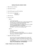 Kodak Digital Camera User manual