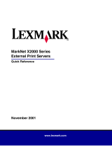 Lexmark MarkNet X2011e Owner's manual