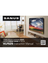 Sanus VLF525 User manual