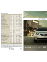 Hyundai Elantra Quick Reference Manual