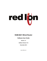 red lion RAM-6021 Software User's Manual