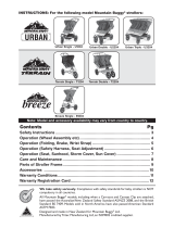 Mountain Buggy Urban Double U2204 User manual