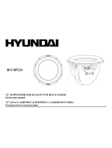 Hyundai H-CSP124 User manual