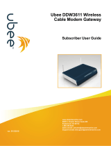 Ubee DDW3611 User manual