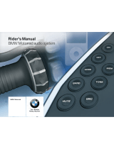 BMW MOTORRAD AUDIO SYSTEM Rider's Manual