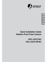 Eneo VKC-1327CW3 Quick Installation Manual