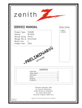 Zenith P50W26B User manual