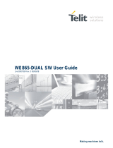Telit Wireless Solutions WE865-DUAL User manual