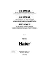 Haier HCM050EA User manual